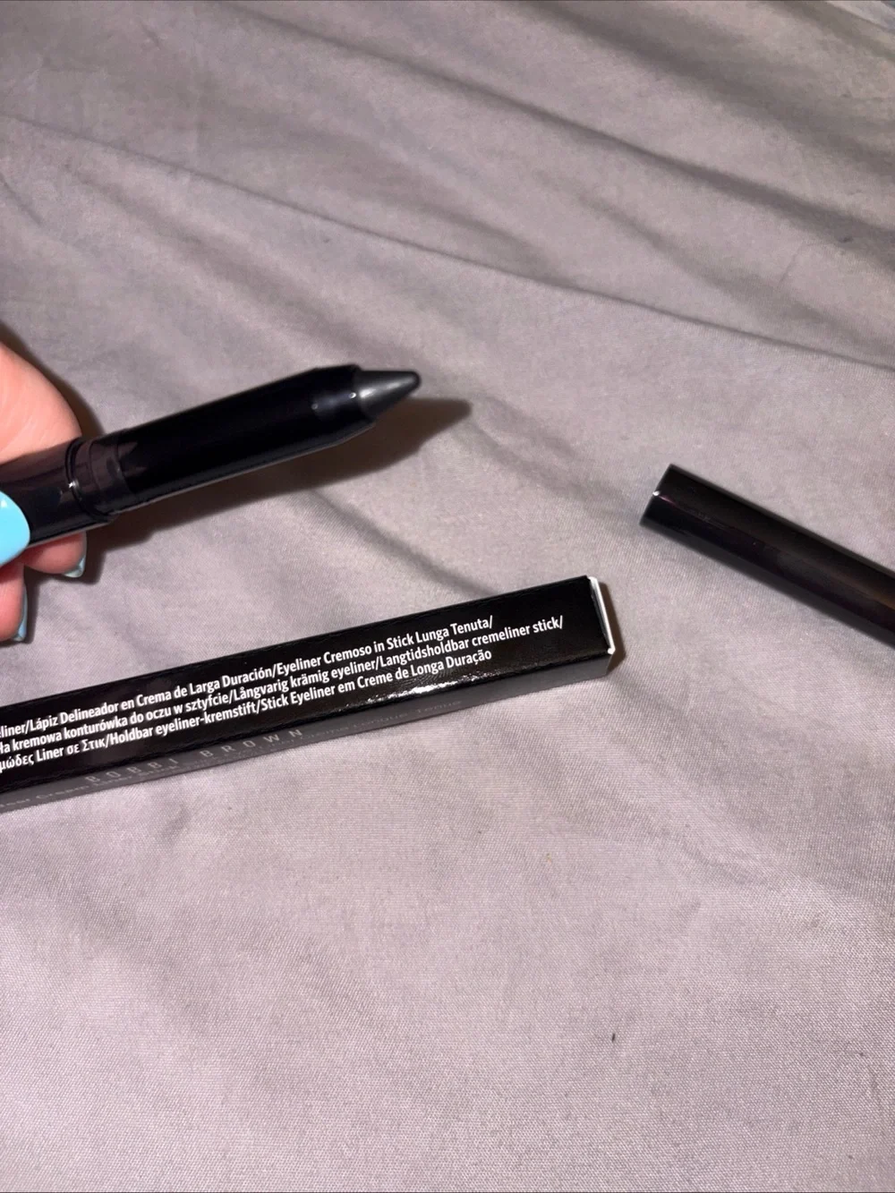 Bobbi Brown Long-Wear Cream Liner Stick PANTHER MATTE .03 Oz Full Size Black